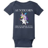 Aunticorn Like A Normal Aunt Only More Awesome Baby Bodysuit