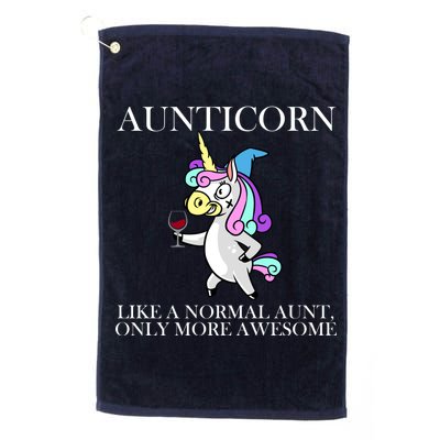 Aunticorn Like A Normal Aunt Only More Awesome Golf Towel