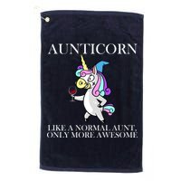 Aunticorn Like A Normal Aunt Only More Awesome Golf Towel