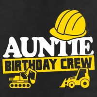 Auntie Birthday Crew Construction Party 11oz C Handle Ceramic Mug