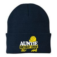 Auntie Birthday Crew Construction Party Beanie