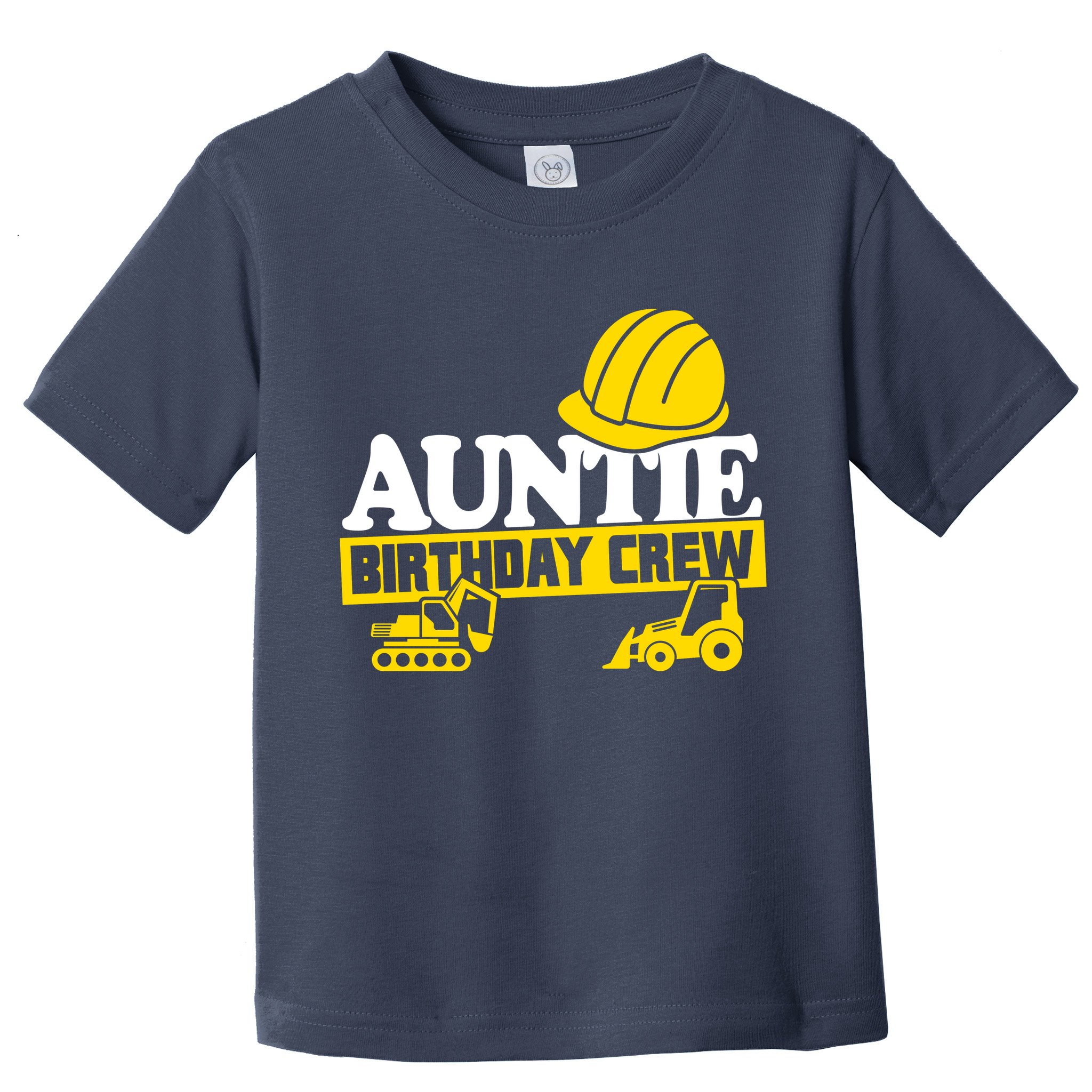 Auntie Birthday Crew Construction Party Toddler T-Shirt