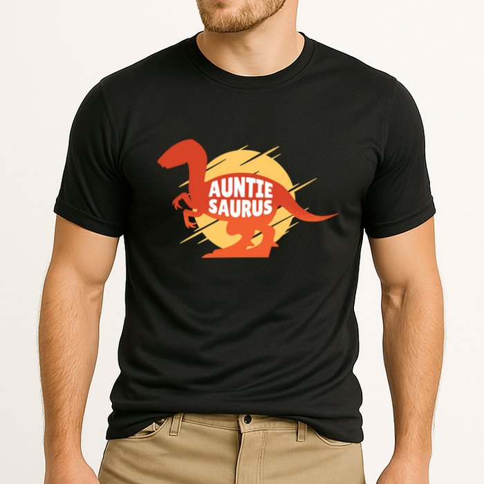 Auntie Saurus Cooling Performance Crew T-Shirt