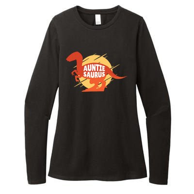 Auntie Saurus Womens CVC Long Sleeve Shirt