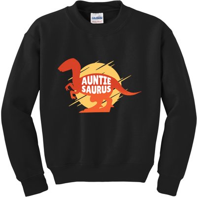 Auntie Saurus Kids Sweatshirt