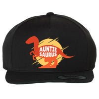 Auntie Saurus Wool Snapback Cap