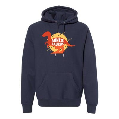 Auntie Saurus Premium Hoodie