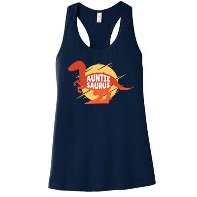 Auntie Saurus Women's Racerback Tank