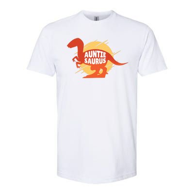 Auntie Saurus Softstyle® CVC T-Shirt