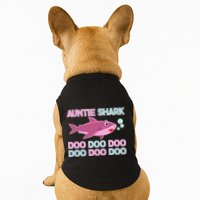 Auntie Shark Doo Doo Doo Doggie Tank