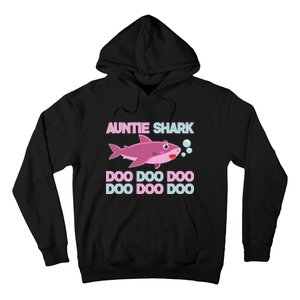 Auntie Shark Doo Doo Doo Hoodie