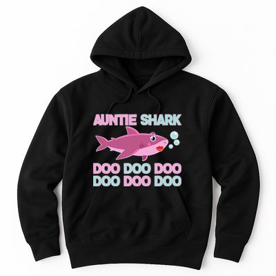 Auntie Shark Doo Doo Doo Hoodie