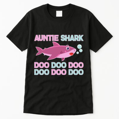 Auntie Shark Doo Doo Doo Tall T-Shirt