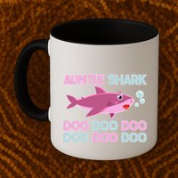 Auntie Shark Doo Doo Doo Mug