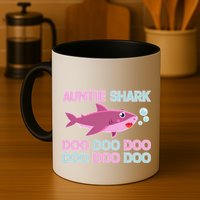 Auntie Shark Doo Doo Doo Mug