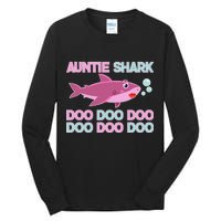 Auntie Shark Doo Doo Doo Tall Long Sleeve T-Shirt