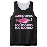 Auntie Shark Doo Doo Doo Mesh Reversible Basketball Jersey Tank