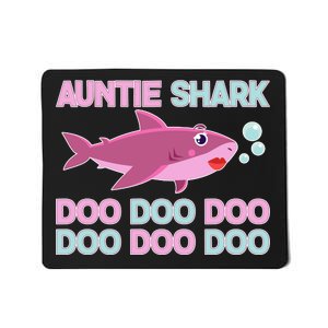 Auntie Shark Doo Doo Doo Mousepad