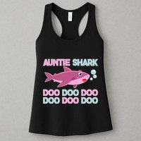 Auntie Shark Doo Doo Doo Womens Tank Top
