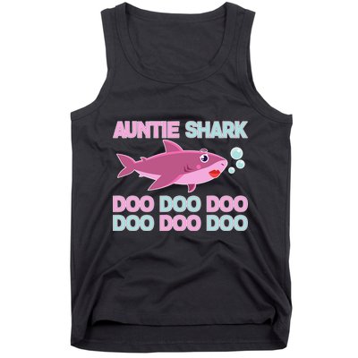 Auntie Shark Doo Doo Doo Tank Top