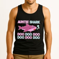 Auntie Shark Doo Doo Doo Tank Top
