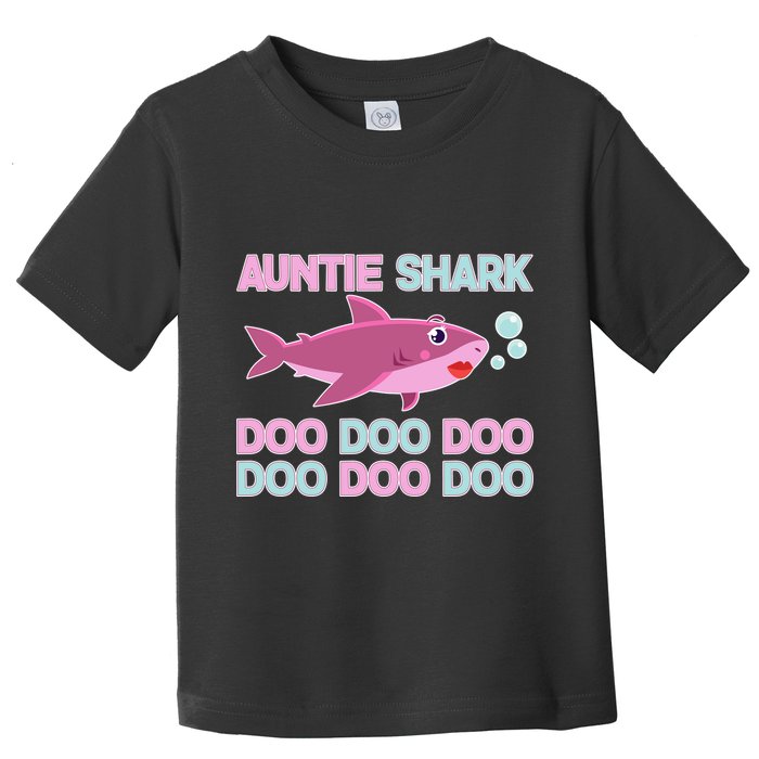 Auntie Shark Doo Doo Doo Toddler T-Shirt