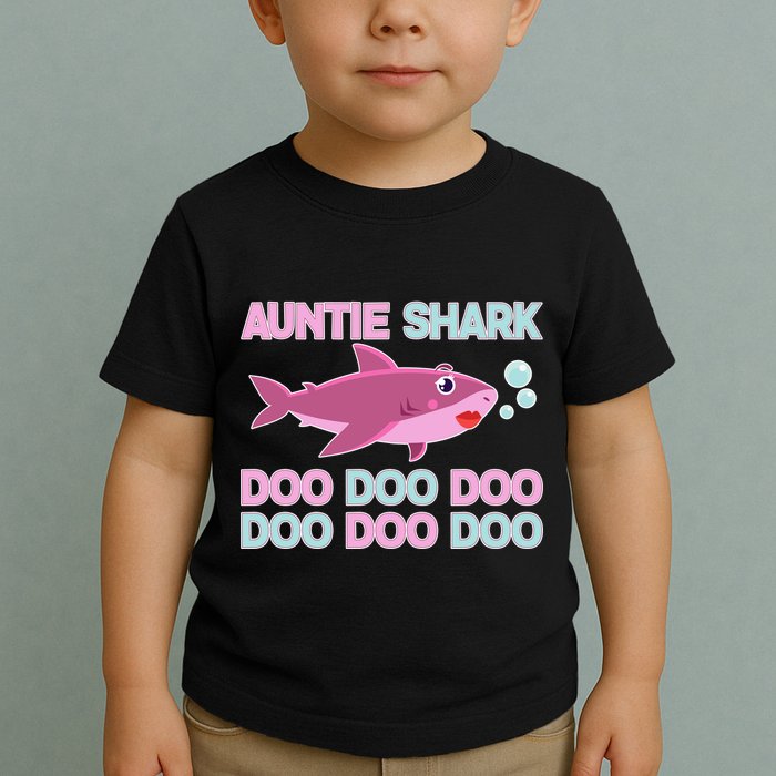 Auntie Shark Doo Doo Doo Toddler T-Shirt