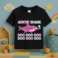 Auntie Shark Doo Doo Doo Toddler T-Shirt