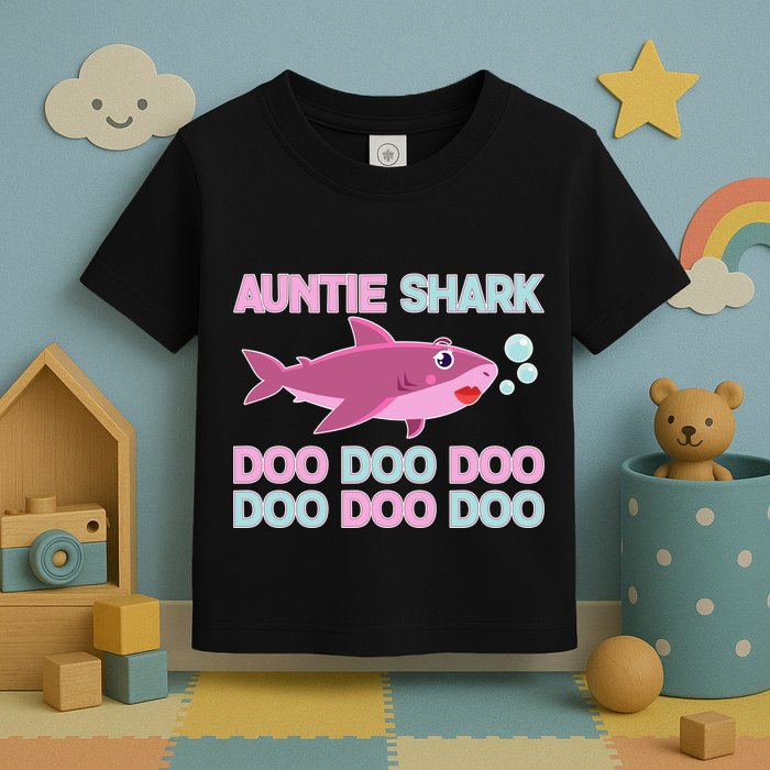 Auntie Shark Doo Doo Doo Toddler T-Shirt