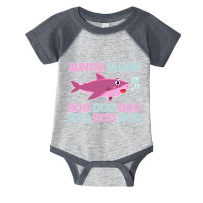 Auntie Shark Doo Doo Doo Infant Baby Jersey Bodysuit