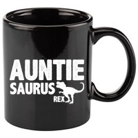 Auntiesaurus Auntie Saurus Rex 11oz C Handle Ceramic Mug