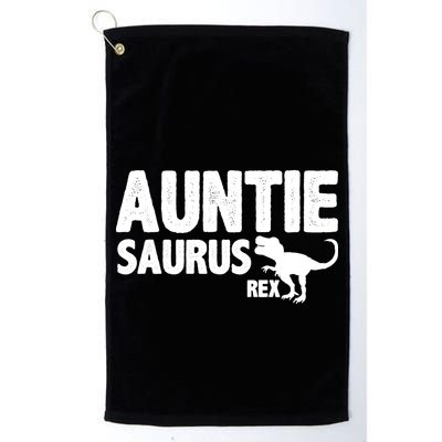 Auntiesaurus Auntie Saurus Rex Golf Towel