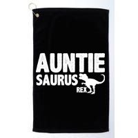 Auntiesaurus Auntie Saurus Rex Golf Towel