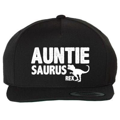 Auntiesaurus Auntie Saurus Rex Wool Snapback Cap