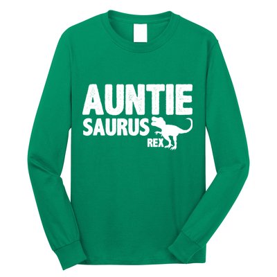 Auntiesaurus Auntie Saurus Rex Long Sleeve Shirt
