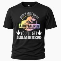 Auntsaurus Jurasskicked Cooling Performance Crew T-Shirt