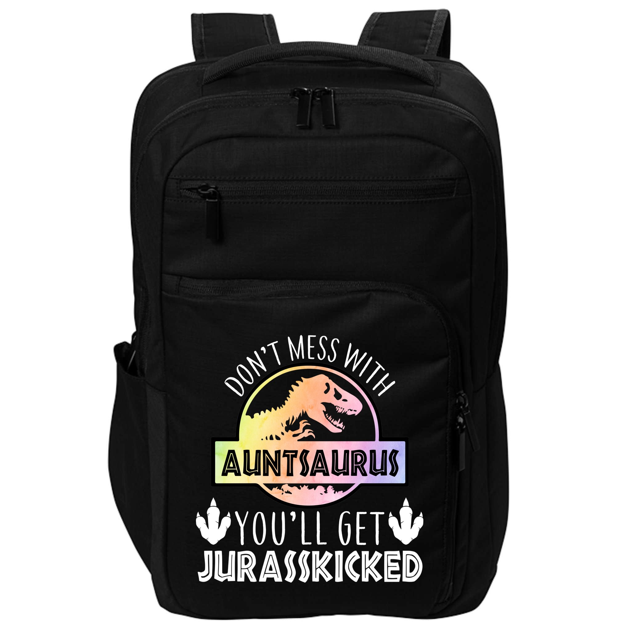 Auntsaurus Jurasskicked Impact Tech Backpack