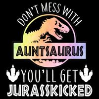 Auntsaurus Jurasskicked Sustainable Bucket Hat