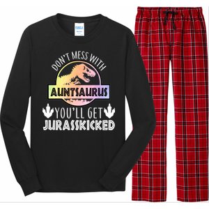 Auntsaurus Jurasskicked Long Sleeve Pajama Set