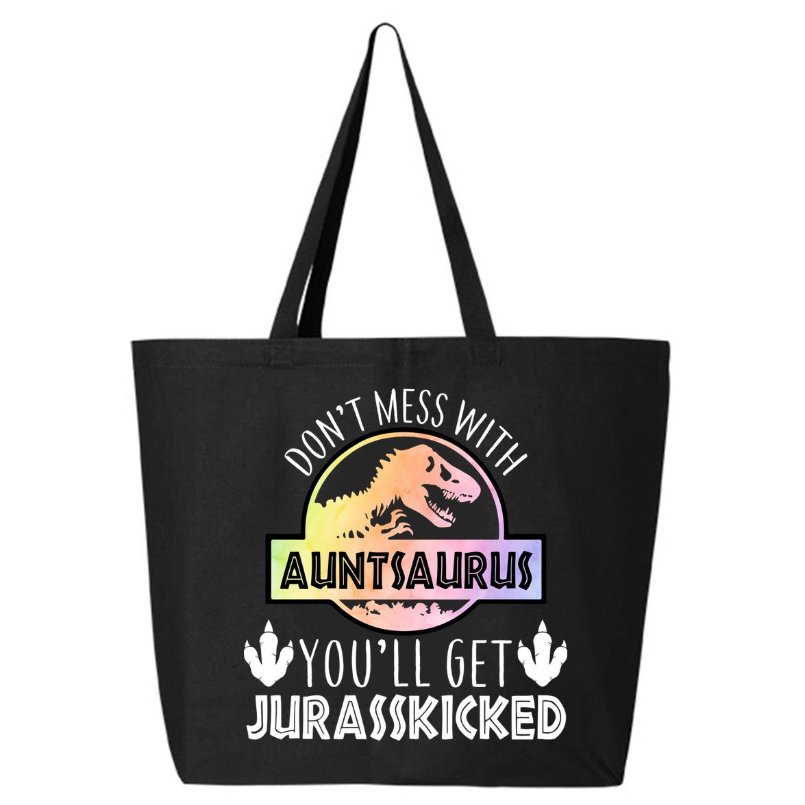 Auntsaurus Jurasskicked 25L Jumbo Tote