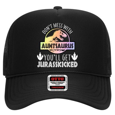 Auntsaurus Jurasskicked Trucker Hat