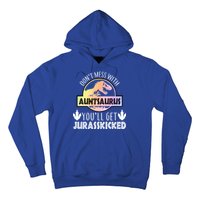 Auntsaurus Jurasskicked Hoodie