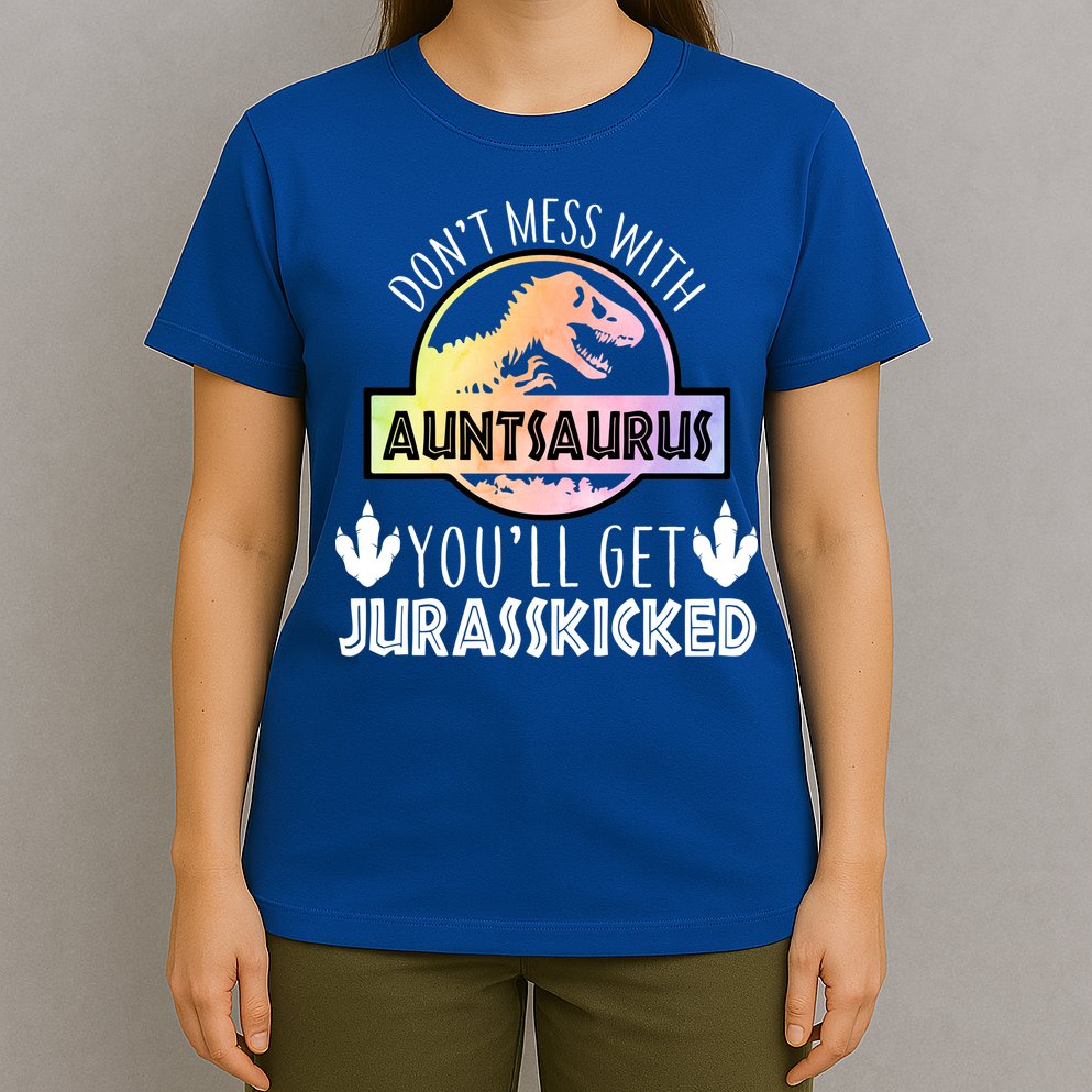 Auntsaurus Jurasskicked T-Shirt