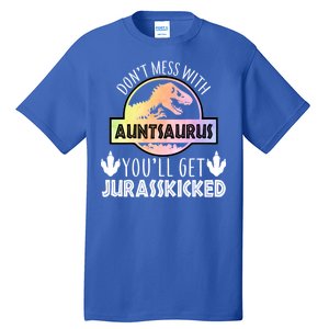 Auntsaurus Jurasskicked Tall T-Shirt