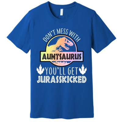 Auntsaurus Jurasskicked Premium T-Shirt