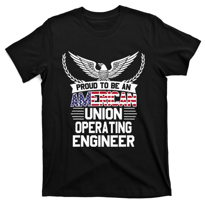 American Union Operating Engineer Pride T-Shirt