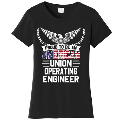 American Union Operating Engineer Pride Women's T-Shirt