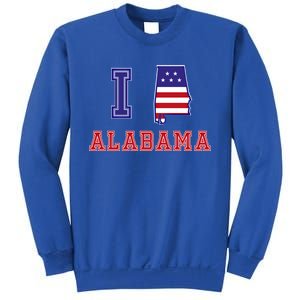 Alabama Usa Patriotic I Love Alabama Gift Sweatshirt