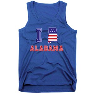 Alabama Usa Patriotic I Love Alabama Gift Tank Top