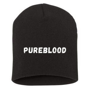 Antivaccinated, Unvaccinated, Pureblood, Unmasked Short Acrylic Beanie